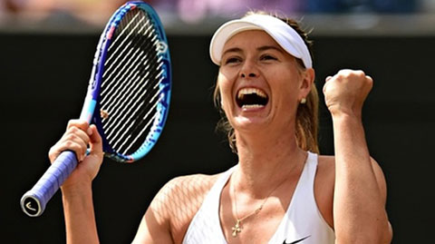 Sharapova 3-0 Vandeweghe (Tứ kết Wimbledon 2015)