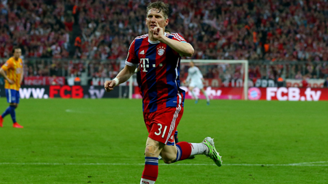 7 bàn thắng đẹp nhất của Schweinsteiger trong màu áo Bayern