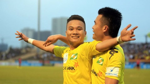 SLNA 3-1 T.QN (Vòng 17 V.League 2015)