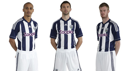 Áo đấu mùa bóng 2015/16 của West Brom