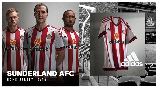 Áo đấu mùa giải 2015/16 của Sunderland