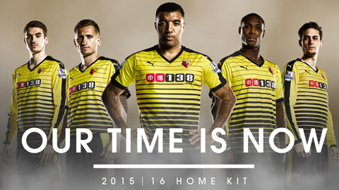 Áo đấu của Watford mùa giải 2015/16