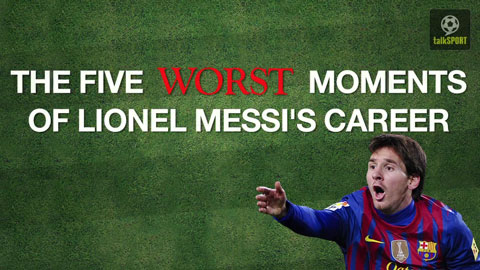 5 khoảnh khắc đáng quên nhất trong sự nghiệp của Messi