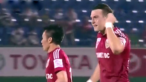 B. Bình Dương 4-1 XSKT Cần Thơ (Vòng 19 Toyota V. League 2015)