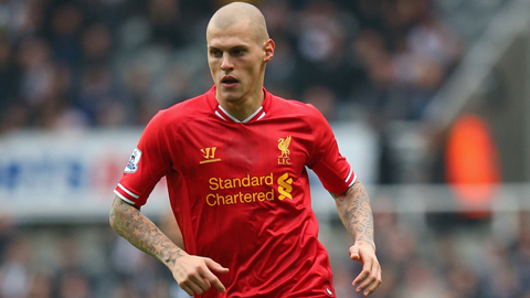 Martin Skrtel lập siêu phẩm trong buổi tập