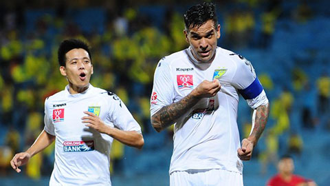 Hà Nội T&T 5-0 Hải Phòng (Bán kết Cúp QG 2015)