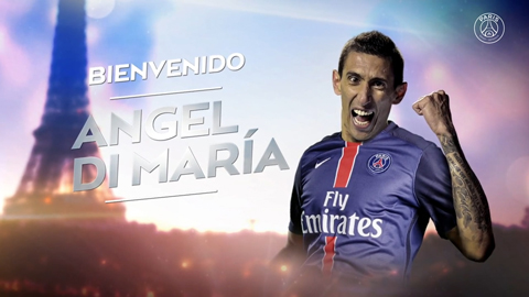 PSG tiết lộ số áo của Di Maria