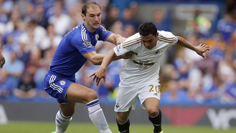 Chelsea 2-2 Swansea (Vòng 1 Ngoại hạng Anh 2015/16)