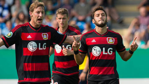 Sportfreunde Lotte 0-3 Bayer Leverkusen (Vòng 1 Cúp QG Đức 2015/16)