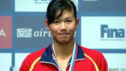 Ánh Viên giành HCĐ 200m hỗn hợp Cup thế giới 2015