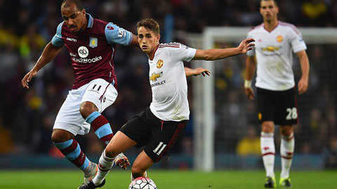 Januzaj xử lý kỹ thuật ghi bàn cho M.U (Aston Villa 0-1 M.U)