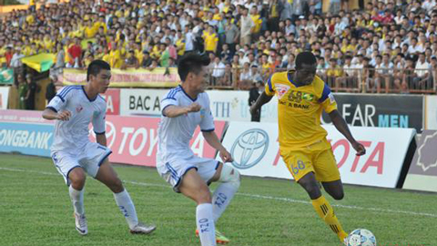 SLNA 3-2 QNK Quảng Nam (Vòng 21 Toyota V.League 2015)