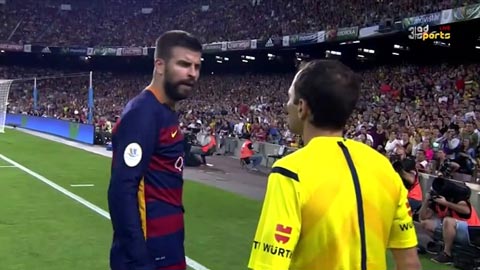 Chửi trọng tài, Pique có thể bị treo giò 12 trận