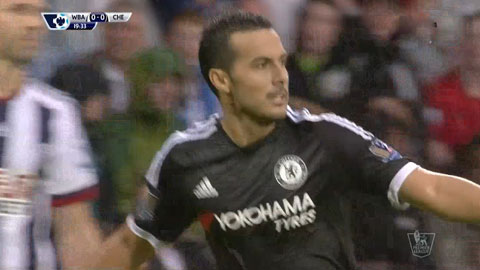 Pedro ghi bàn thắng đầu tiên trong màu áo Chelsea (West Brom 2-3 Chelsea)
