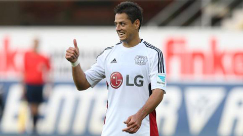Chicharito chơi thế nào trong trận ra mắt Leverkusen? 