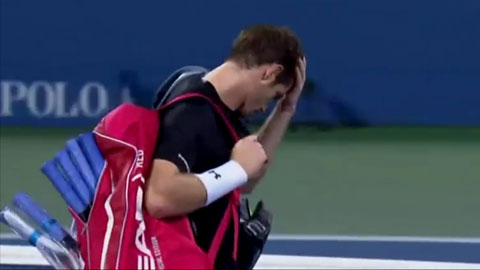 Andy Murray 1-3 Kevin Anderson (Vòng 4 US Open 2015)