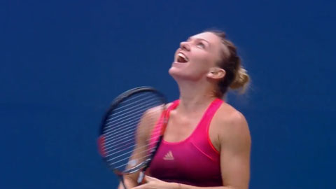 Victoria Azarenka 1-2 Simona Halep (Tứ kết đơn nữ US Open 2015)