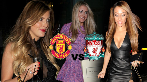 Màn đọ sắc WAGs của M.U và Liverpool