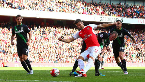 Arsenal 2-0 Stoke City (Vòng 5 Ngoại hạng Anh 2015/16)