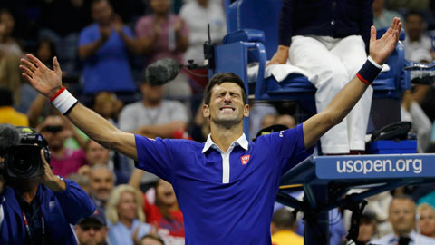 Novak Djokovic  3-1 Roger Federer (Chung kết đơn nam US Open 2015)