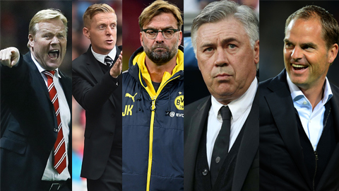 5 ứng viên có thể thay thế Brendan Rodgers