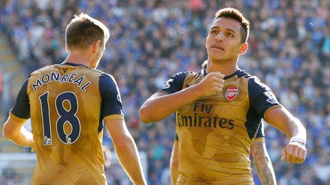 Leicester City 2-5 Arsenal (Vòng 7 Ngoại hạng Anh 2015/16)