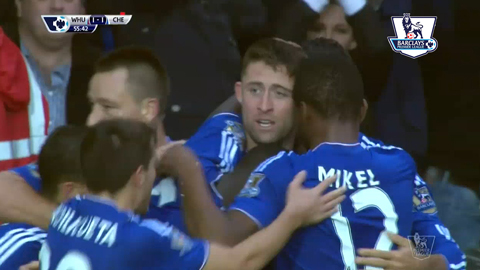 Cahill ghi bàn gỡ hòa cho Chelsea (West Ham 2-1 Chelsea)