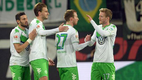 Wolfsburg 2-1 Leverkusen (Vòng 11 Bundesliga 2015/16)