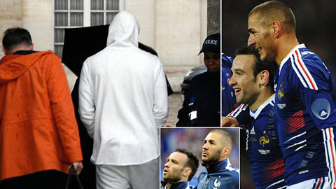 Cảnh sát triệu tập Benzema vì tình nghi tống tiền sex Valbuena