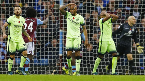 Aston Villa 0-0 Man City (Vòng 12 Ngoại hạng Anh)