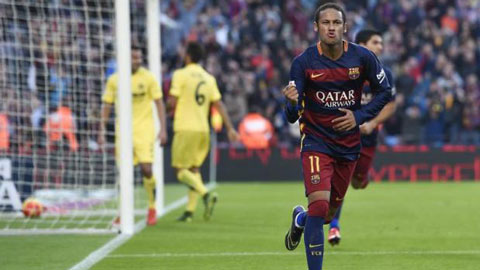 Bàn thắng dị thường của Neymar vào lưới Villarreal