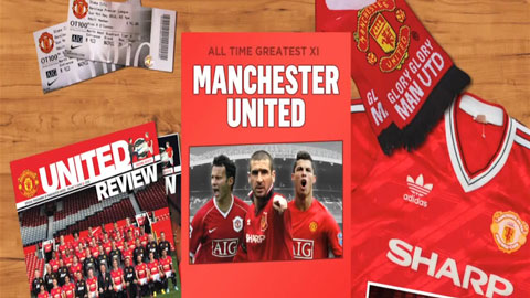 Đội hình xuất sắc nhất mọi thời đại của Man Utd