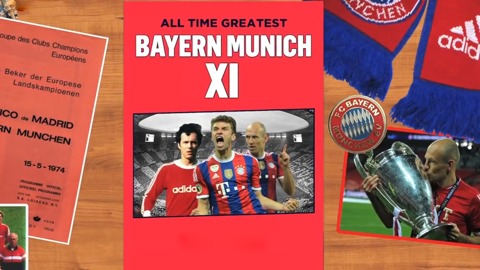 Đội hình xuất sắc nhất mọi thời đại của Bayern Munich