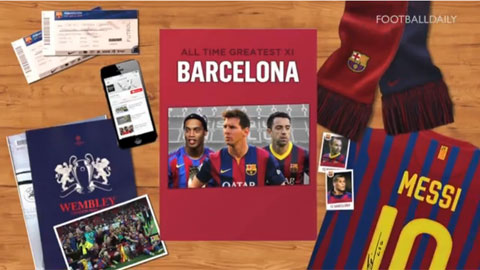 Đội hình xuất sắc nhất mọi thời đại của FC Barcelona