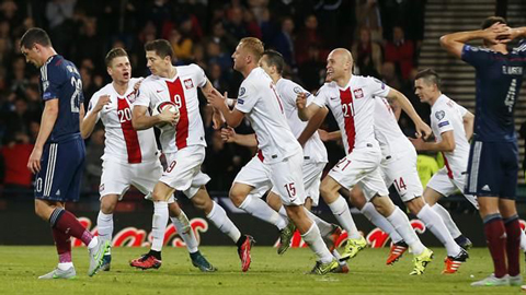 Ba Lan, đội bóng có hàng công khủng nhất VL EURO 2016