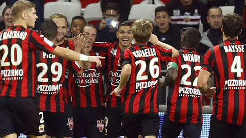 Nice 3-0 Lyon (Vòng 14 Ligue 1 2015/16)