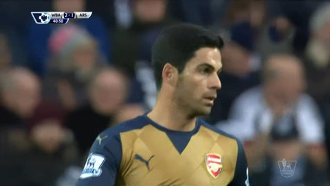 Arteta đá phản lưới nhà (West Brom 2-1 Arsenal)