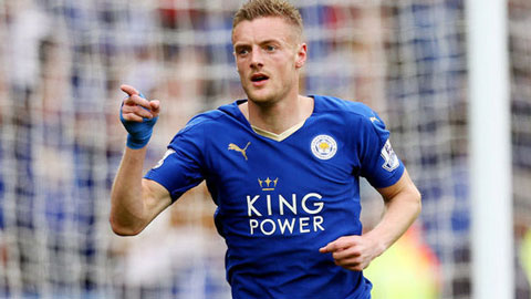 13 bàn thắng của Jamie Vardy kể từ đầu mùa