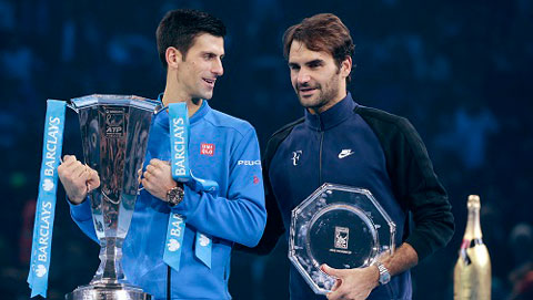 Novak Djokovic 2-0 Roger Federer (Chung kết ATP World Tour Finals)