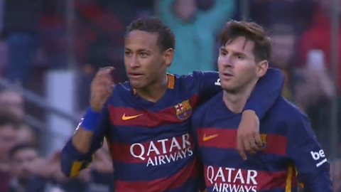 Neymar lập cú đúp (Barcelona 3-0 Real Sociedad)