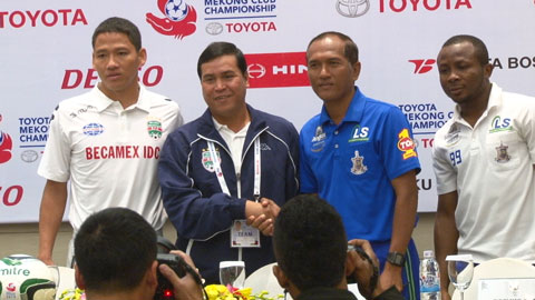Họp báo Toyota Mekong Cup 2015
