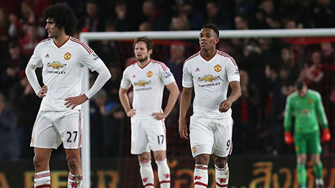 Bournemouth 2-1 M.U (Vòng 16 Ngoại hạng Anh 2015/16)