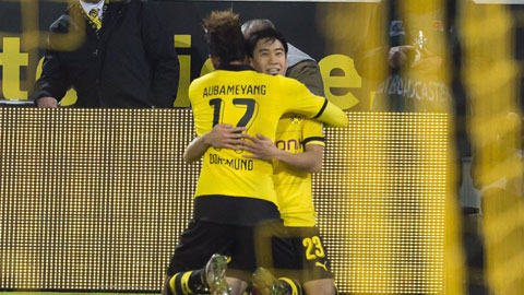 Dortmund 4-1 Eintracht Frankfurt (Vòng 16 Bundesliga 2015/16)