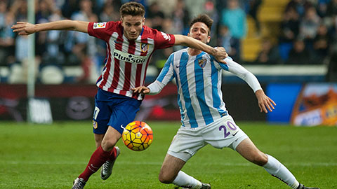 Malaga 1-0 Atletico Madrid (Vòng 16 La Liga 2015/16)
