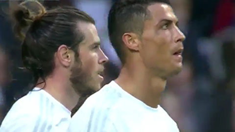 Ronaldo không vui khi Bale ghi bàn thắng thứ 4