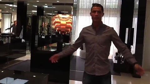 Ronaldo giới thiệu căn biệt thự triệu đô tại Madrid