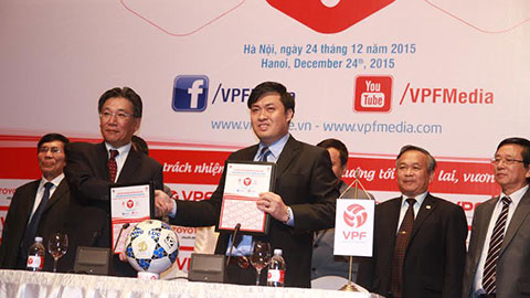 Toyota tiếp tục tài trợ chính giải V.League 2016