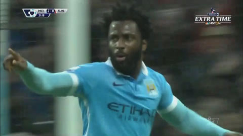 Bony lập công (Man City 4-1 Sunderland)