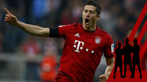 Điểm tin chuyển nhượng 10/1: M.U, Man City, Chelsea tranh giành Lewandowski