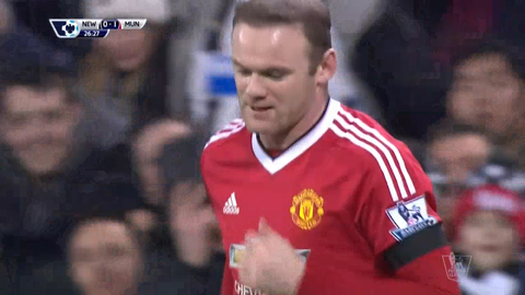 Rooney chút nữa nâng tỷ số (Newcastle 1-0 M.U)